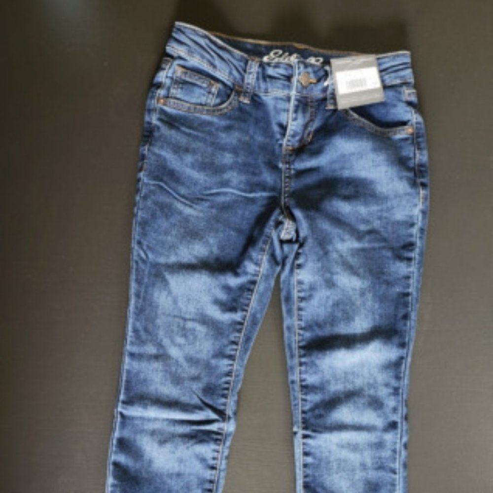 NWT Eddie Bauer Jeggings Girl's Flex 5 pocket Jeans Size 8